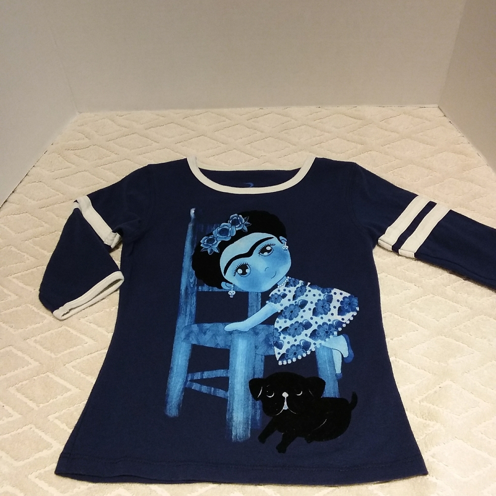 ⬇️Ay Guey baby Frida Kahlo sporty tee